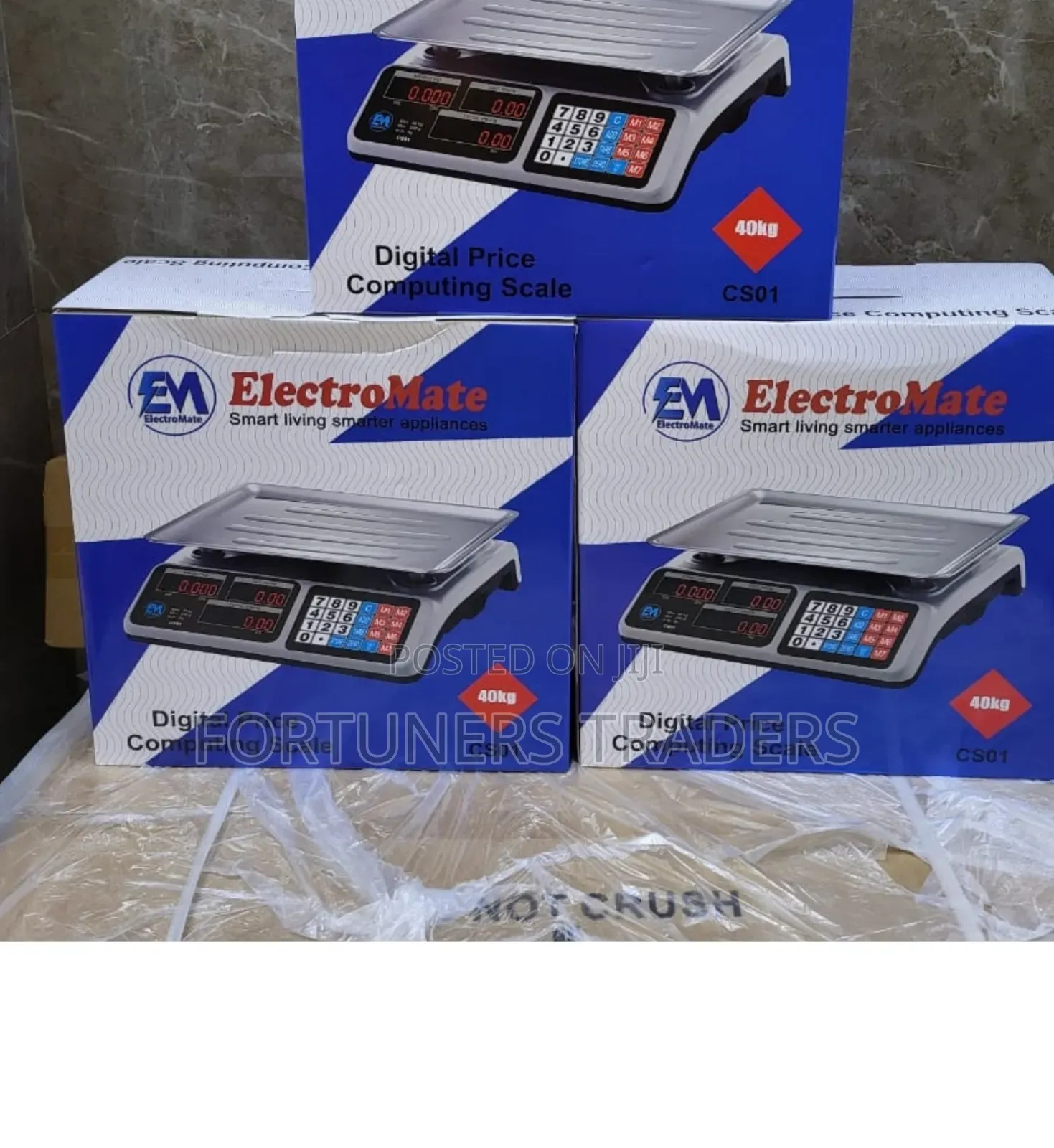 Electromate Weighing Scale 5 G to 40 Kg Professional Weighing Scale