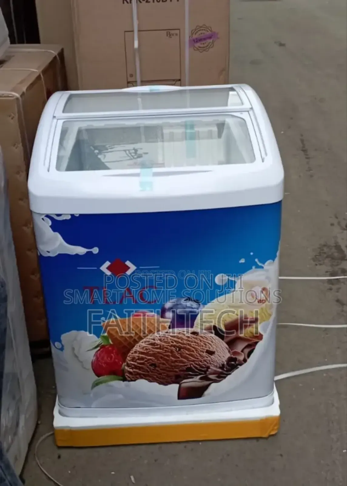 Tlac 156 Litres Display Freezer
