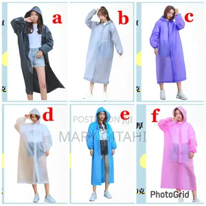 *Durable Light Weight Eva Rain Coat