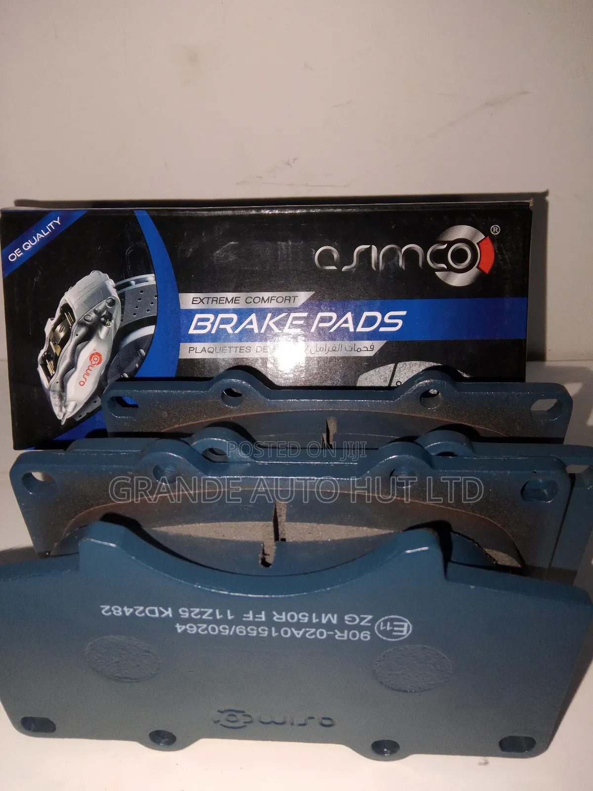 Front Brake Pads Toyota Hilux New Model (Asimco)
