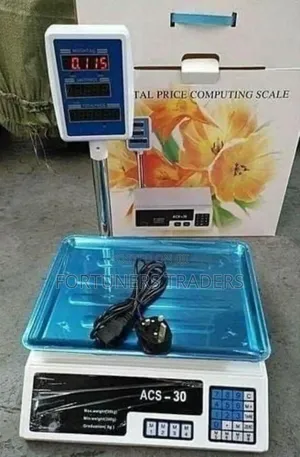 Acs Digital Electronic Balance Weighing Machine -30kg