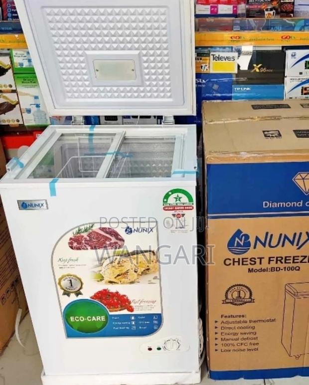 Nunix 100 L Freezer With Storage Buskets - main view