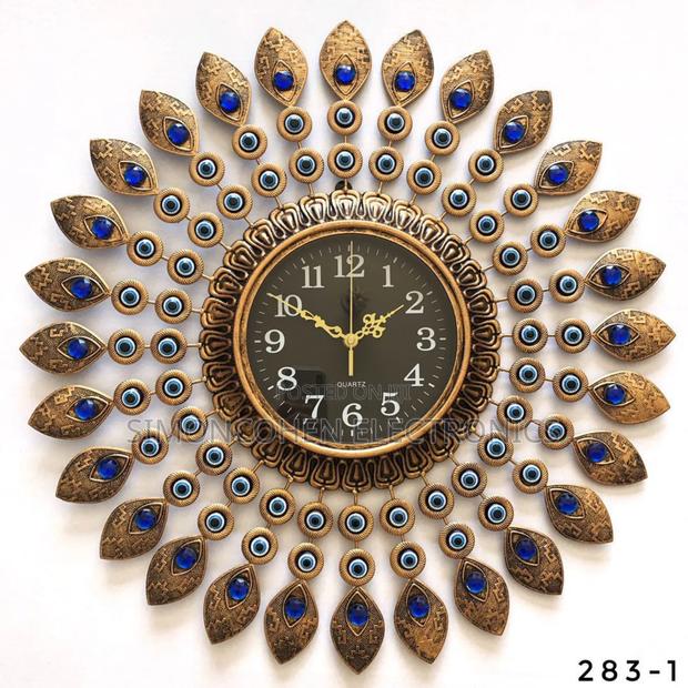 70cm Gold Vintage Wall Clock