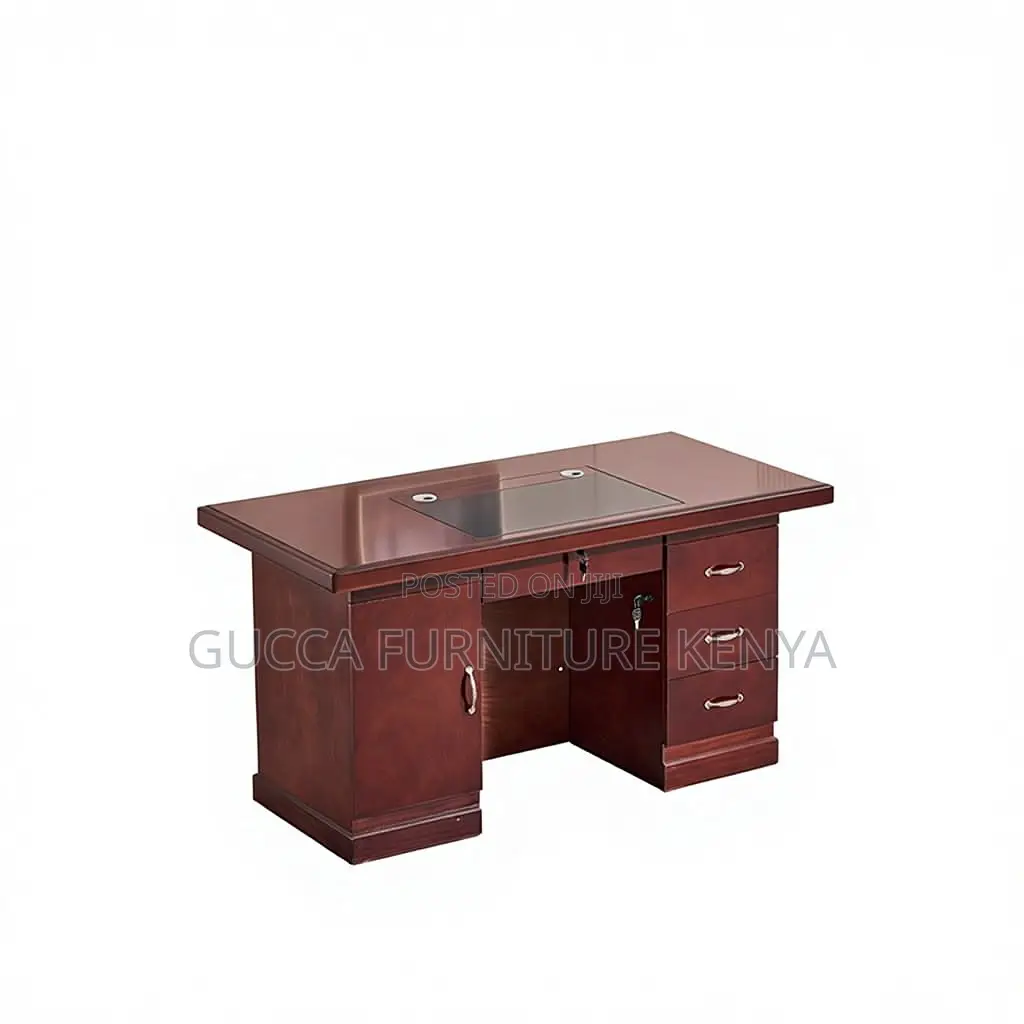 1.2 Meters Executive Mahogany Office Desk