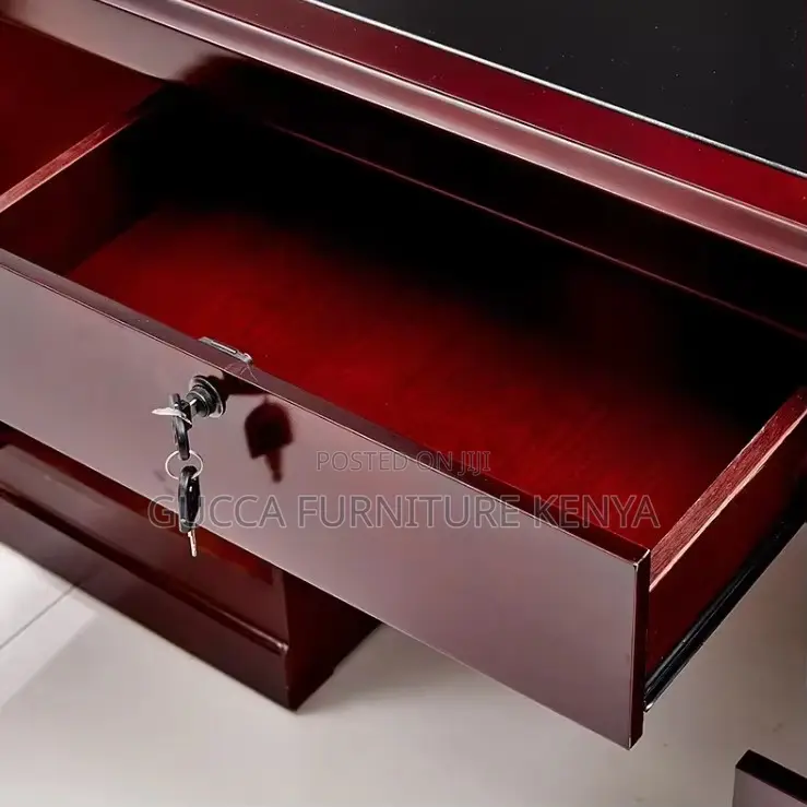 1.2 Meters Executive Mahogany Office Desk