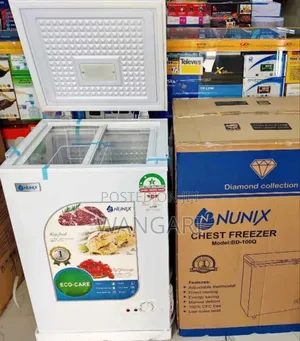 Direct Cooling Nunix 100 Litres Chest Freezer