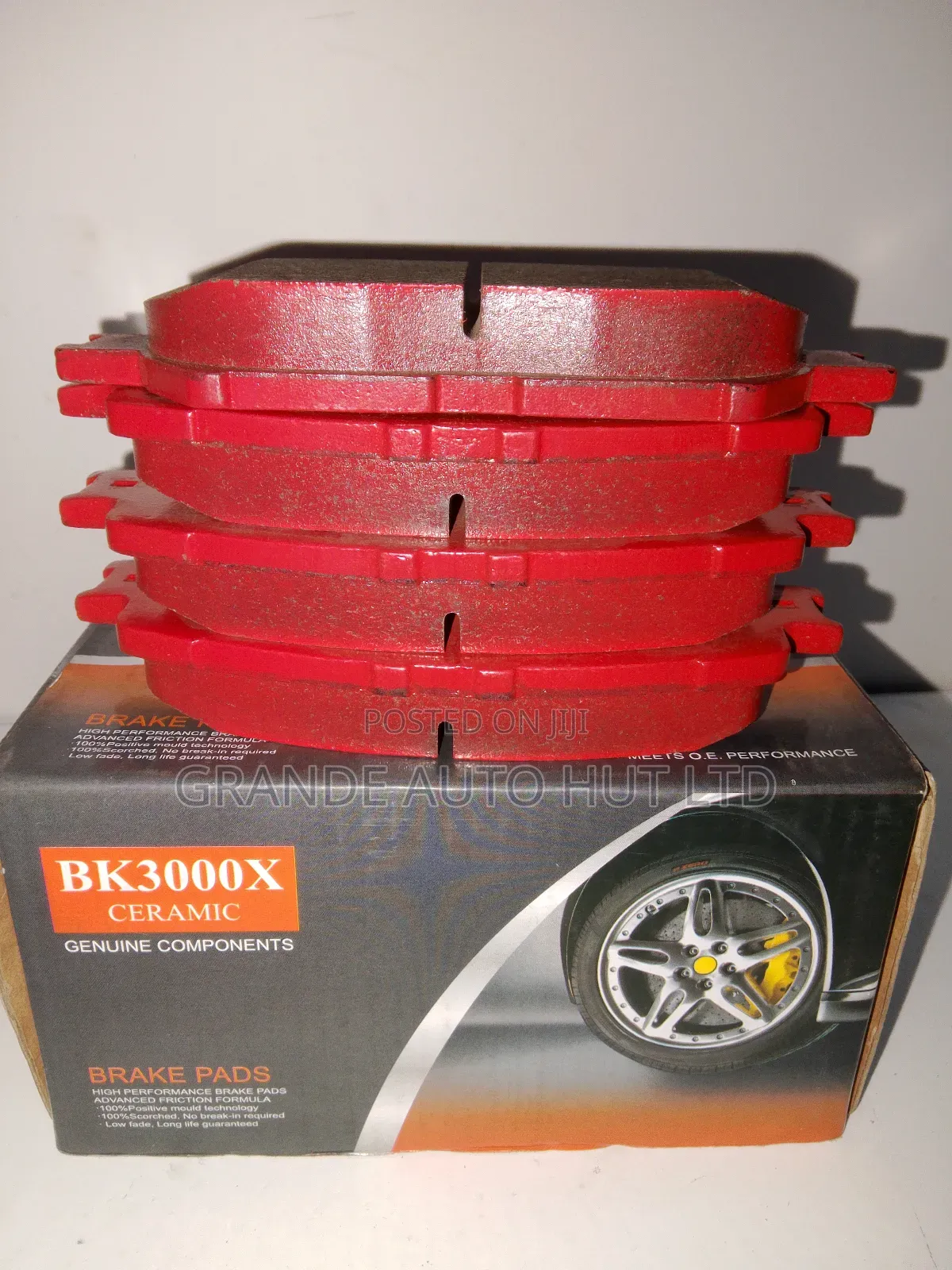 Front Brake Pads for Toyota Isis (Bk3000x Brand)