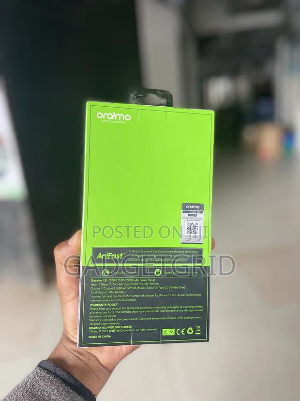 Oraimo 2000mah Power Bank - thumbnail 2