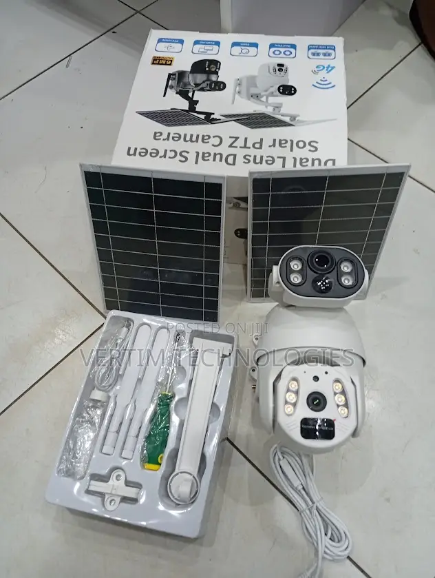 Ubox 6mp Smart Solar 4g PTZ Security Camera