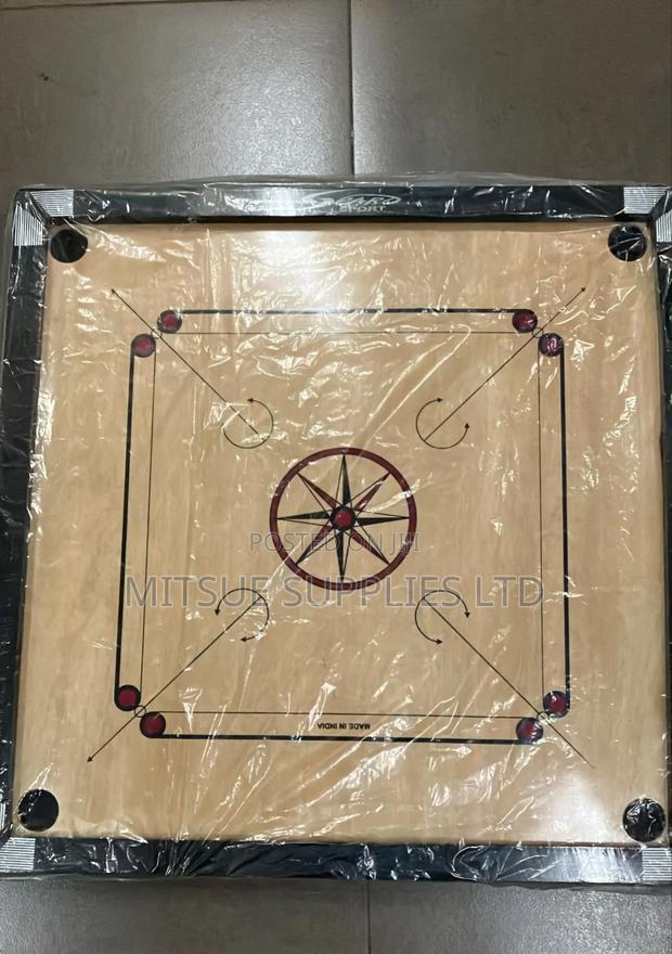 Carrom Board Complete With Carrom Men 33x33 Inch - thumbnail 2