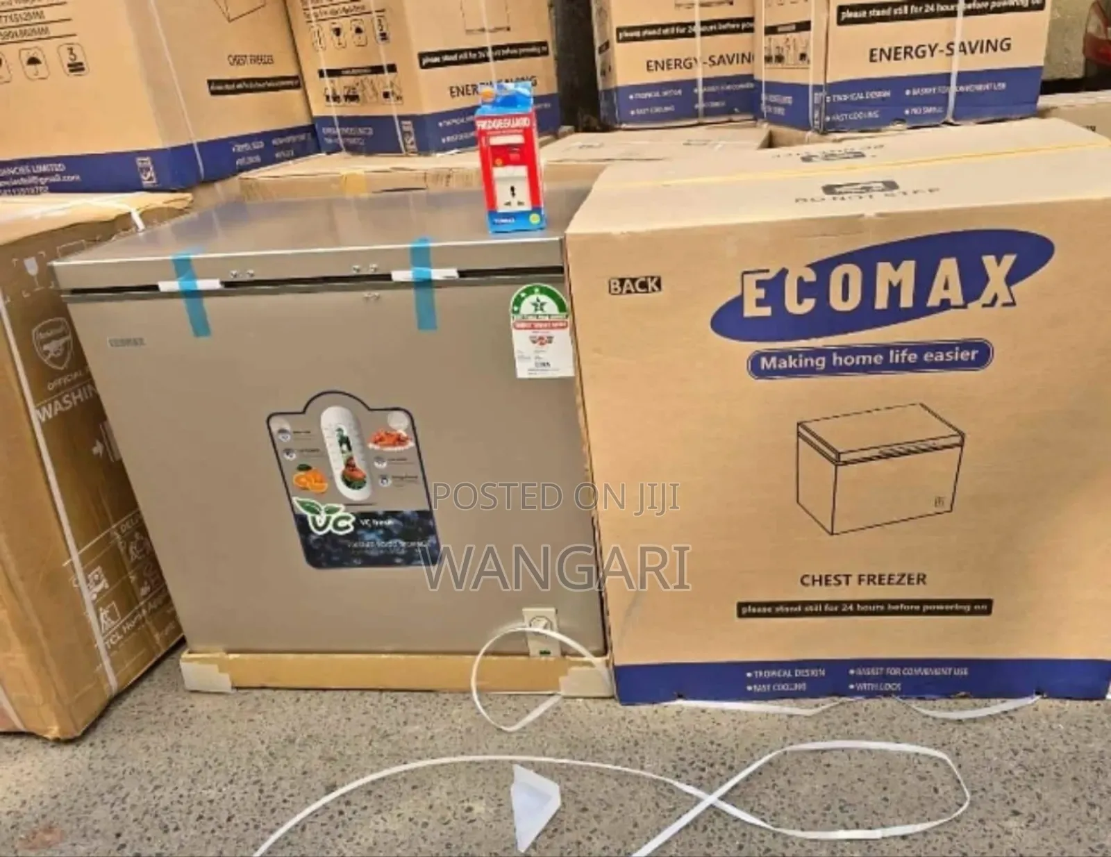 Ecomax 219 Litres Chest Freezer With Lockable Door