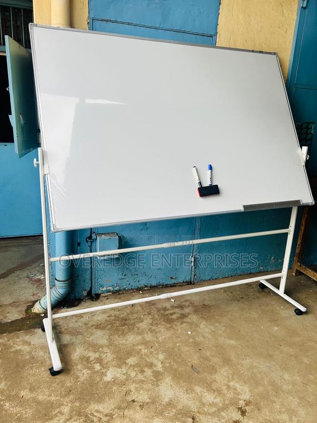 Whiteboard and Stand##Pens, Erasers on Sale