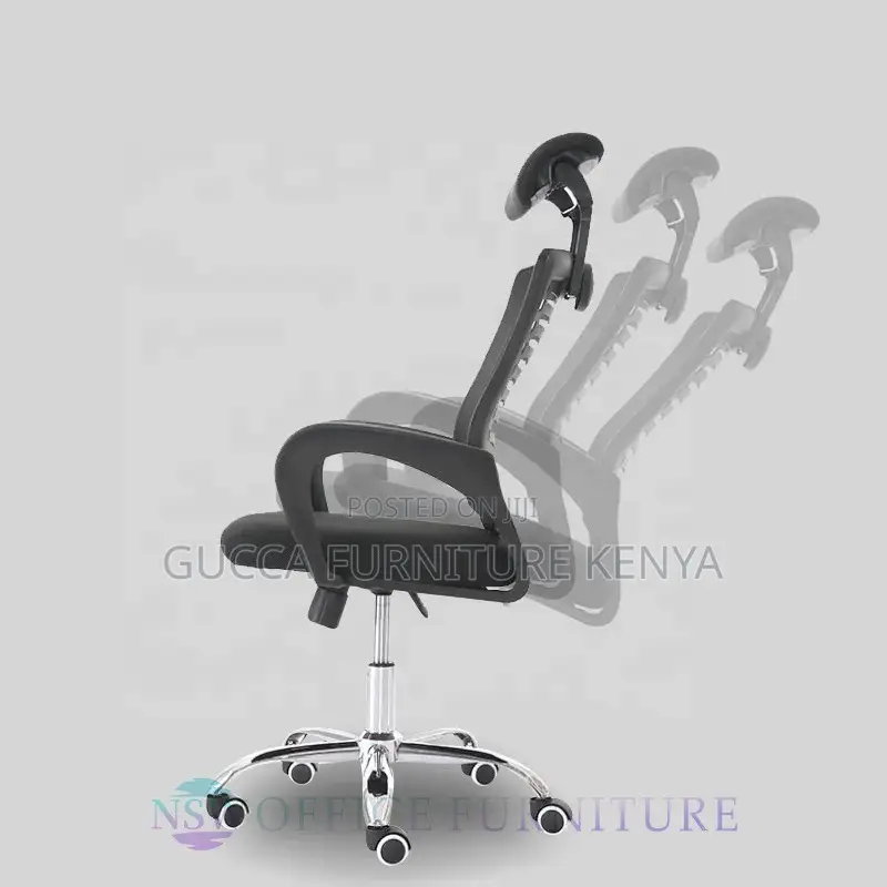 Office Ergonomic High-back Headrest Chair