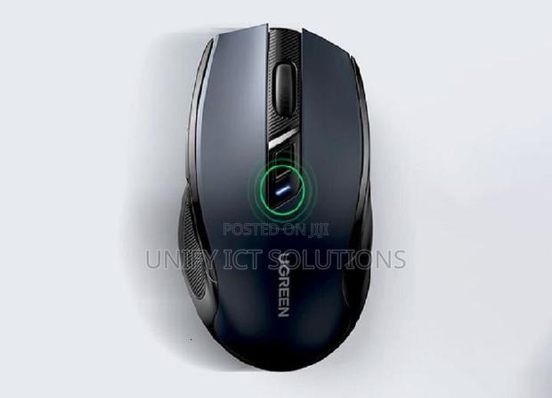 Ugreen Usb Optical Wireless Mouse 2.4ghz 4000 Dpi Black (Mu006
