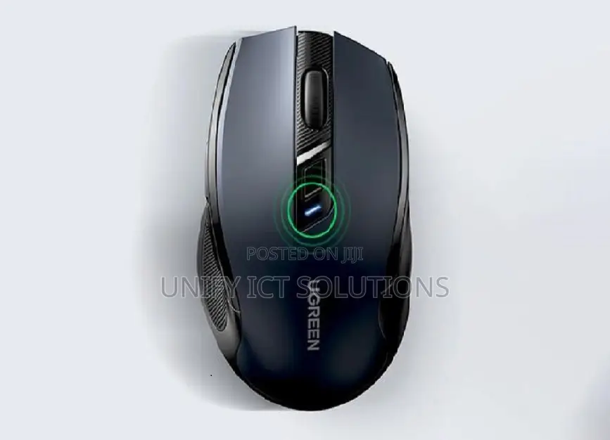 Ugreen Usb Optical Wireless Mouse 2.4ghz 4000 Dpi Black (Mu006