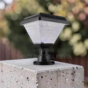 Waterproof Solar Outdoor Fence Post Light With Led Glow