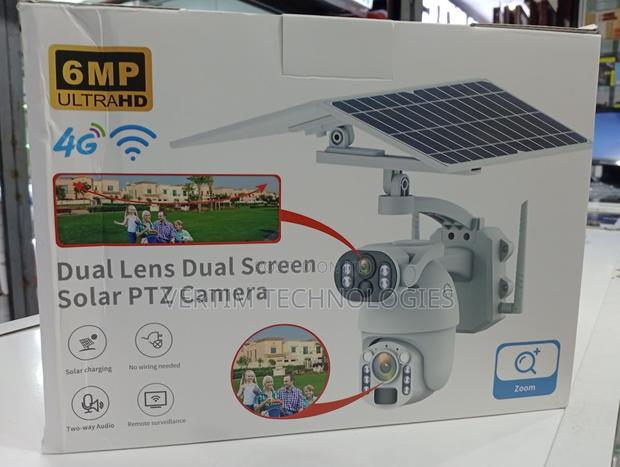 Ubox 6mp 4g Wide Angle Dual Solar Camera