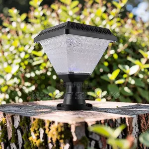 Outdoor Solar Led Pathway Post Lamp for Yard Lighting