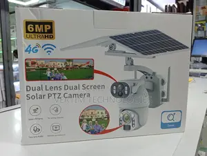 Ubox 6mp 4g Heavy Duty Solar PTZ Camera