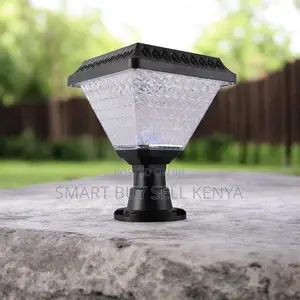 Decorative Solar Led Garden Post Light for Pathway