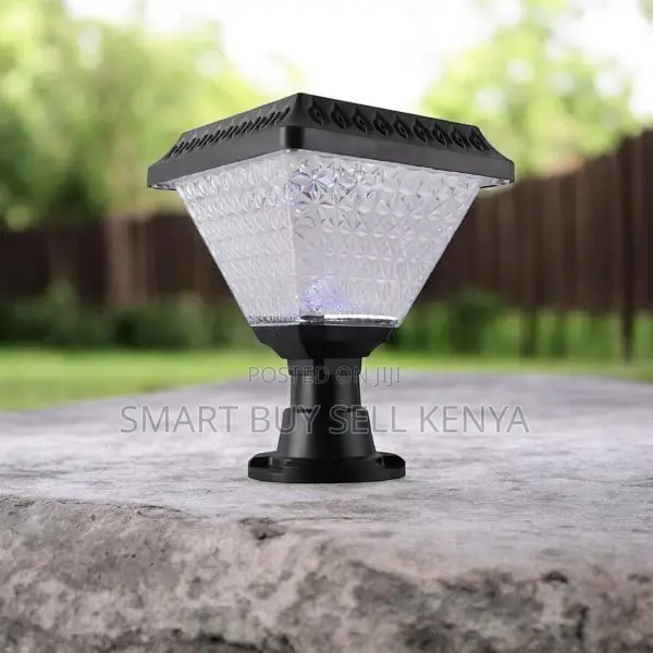 Decorative Solar Led Garden Post Light for Pathway