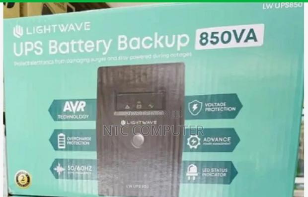 Lightwave >>850va Back-Up Ups >.