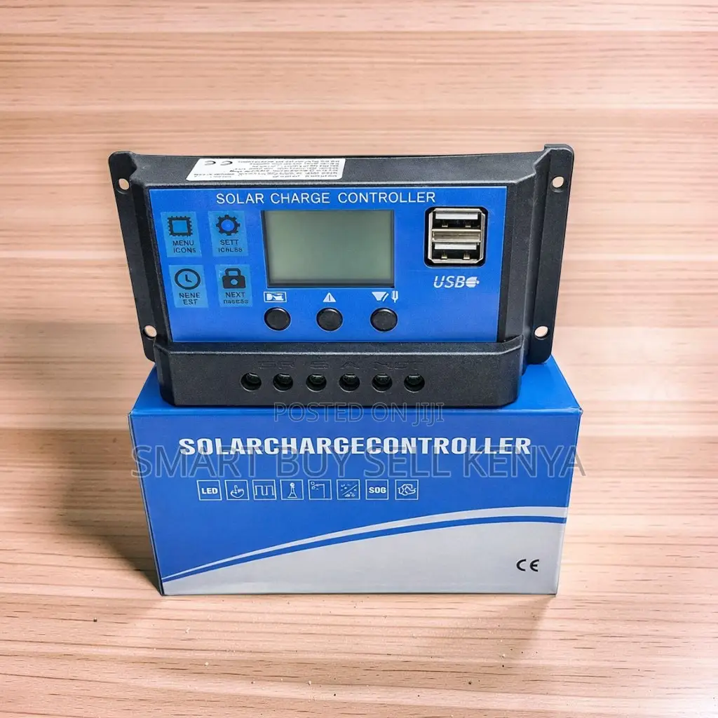 12v/24v 10a Solar Charge Controller With Industrial Micro Controller