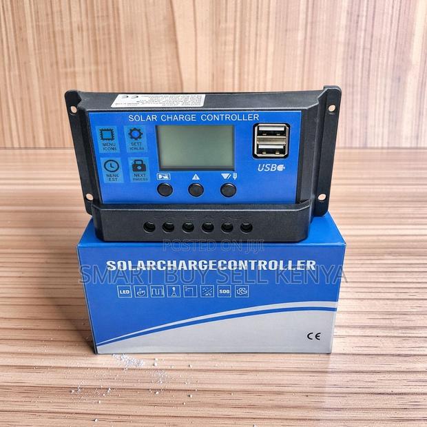 12v/24v 10a Solar Charge Controller With Over- Discharge Protection