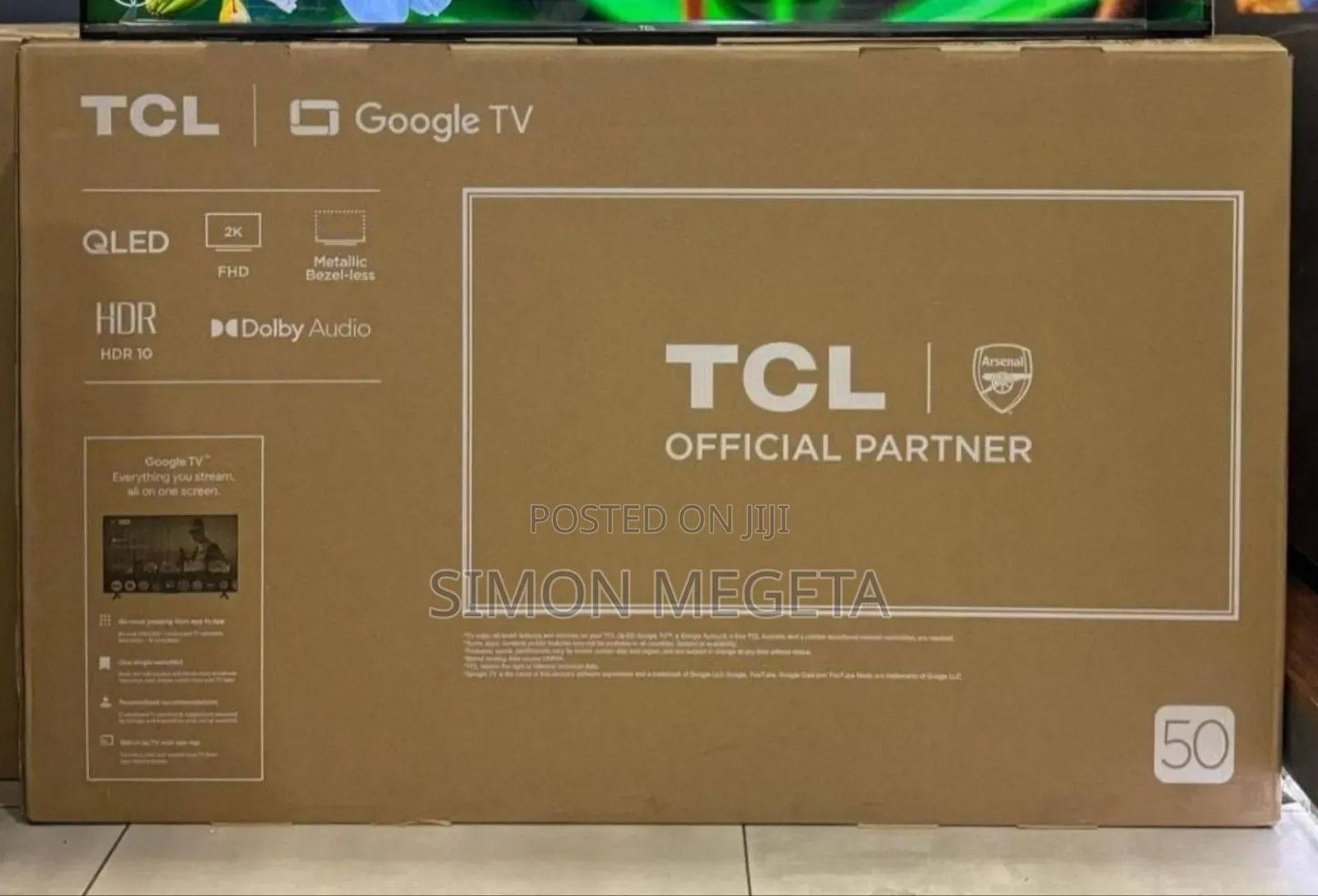 TCL 50 Android Tv V6c