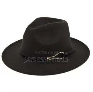 Fedora With a Leather Strap