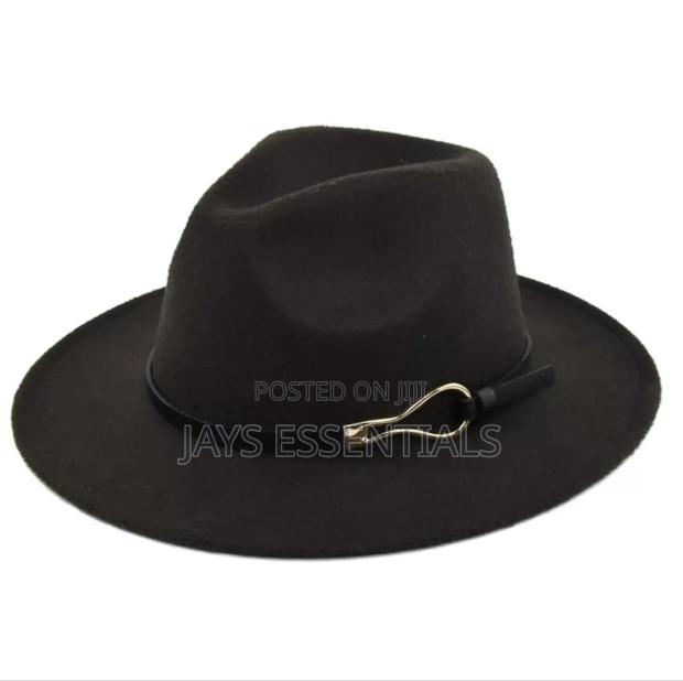 Fedora With a Leather Strap - main view