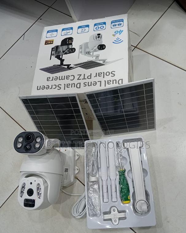 Ubox Outdoor 6mp 4g Solar PTZ Camera
