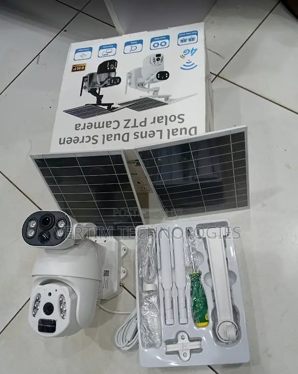 Ubox Outdoor 6mp 4g Solar PTZ Camera