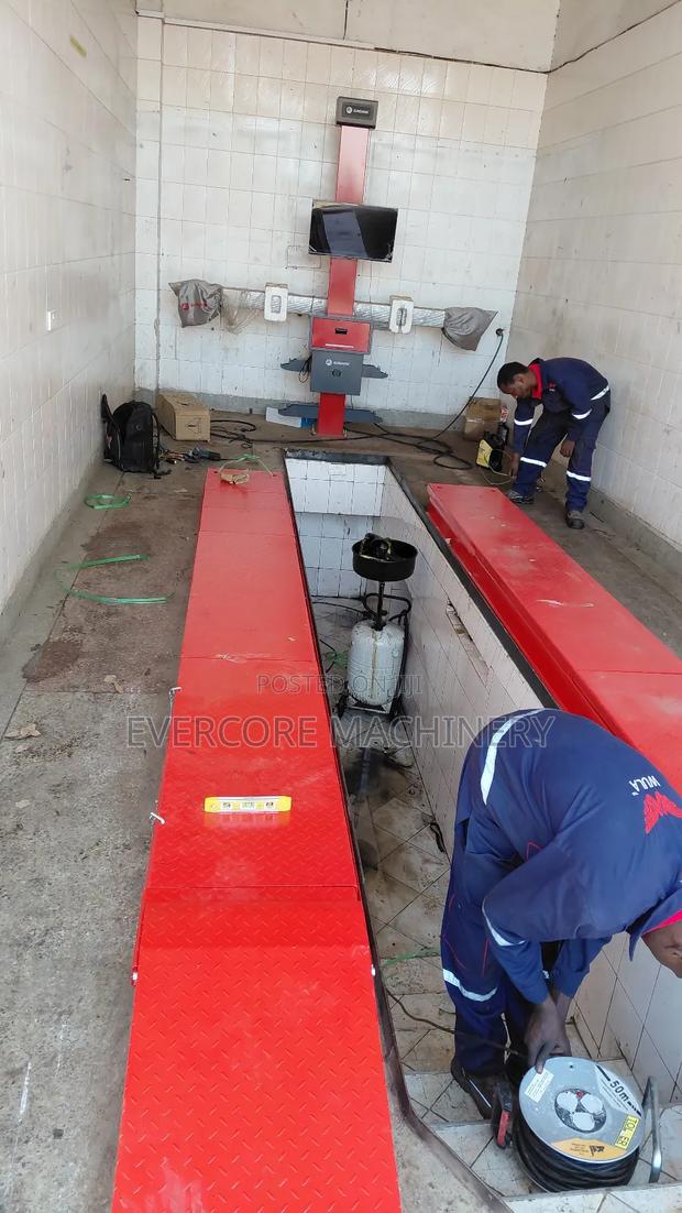 3d Wheel Alignment System With 4t Pit Rack Machine. - main view