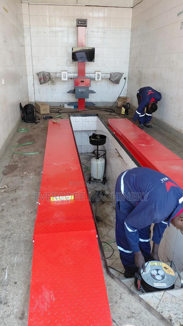 3d Wheel Alignment System With 4t Pit Rack Machine. - thumbnail 3