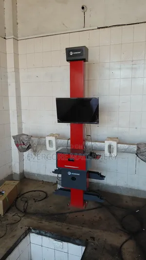 Commercial 3d Wheel Alligner Machine With Printer System.
