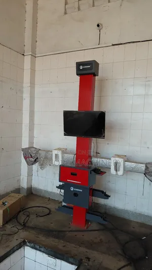 Commercial 3d Wheel Alligner Machine With Printer System.