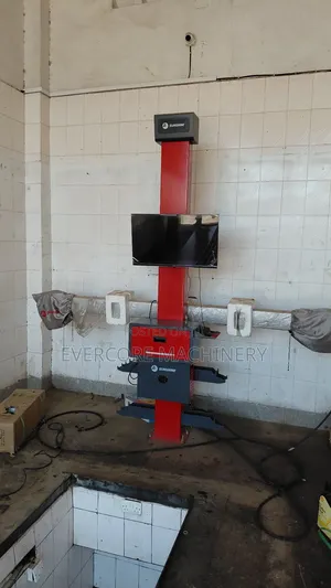 3d Wheel Alignment Machine With Computer and Printer.