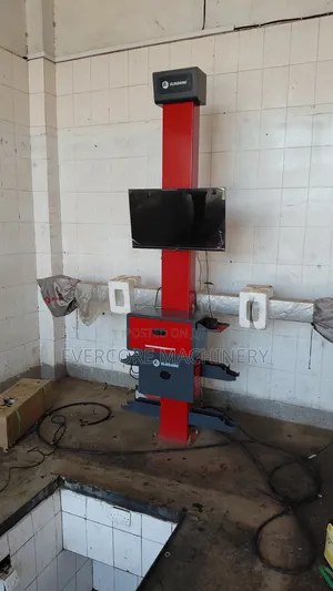 3d Wheel Alignment Machine With Computer and Printer.