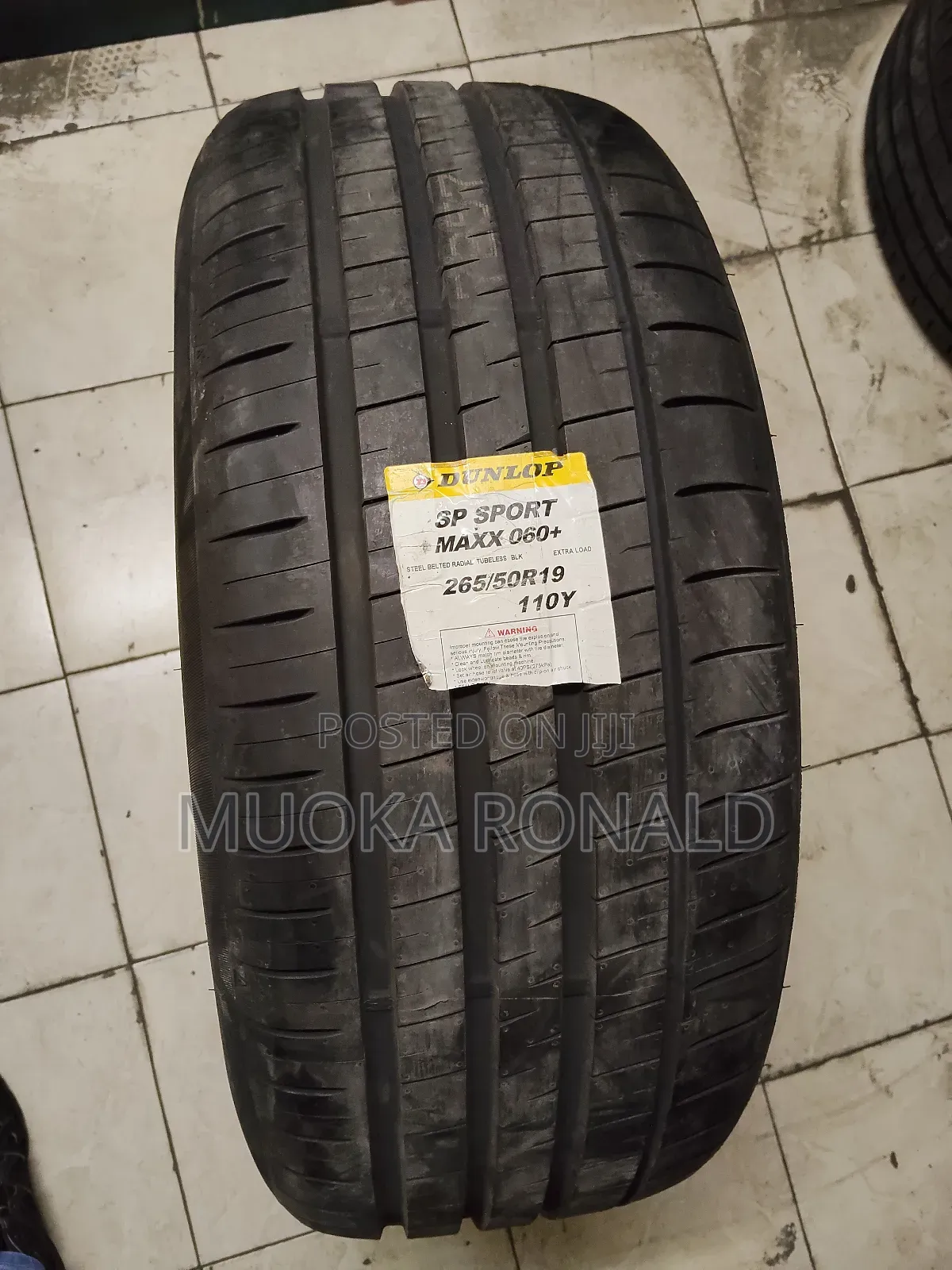 265/50r19 Dunlop Tyre Made In Japan