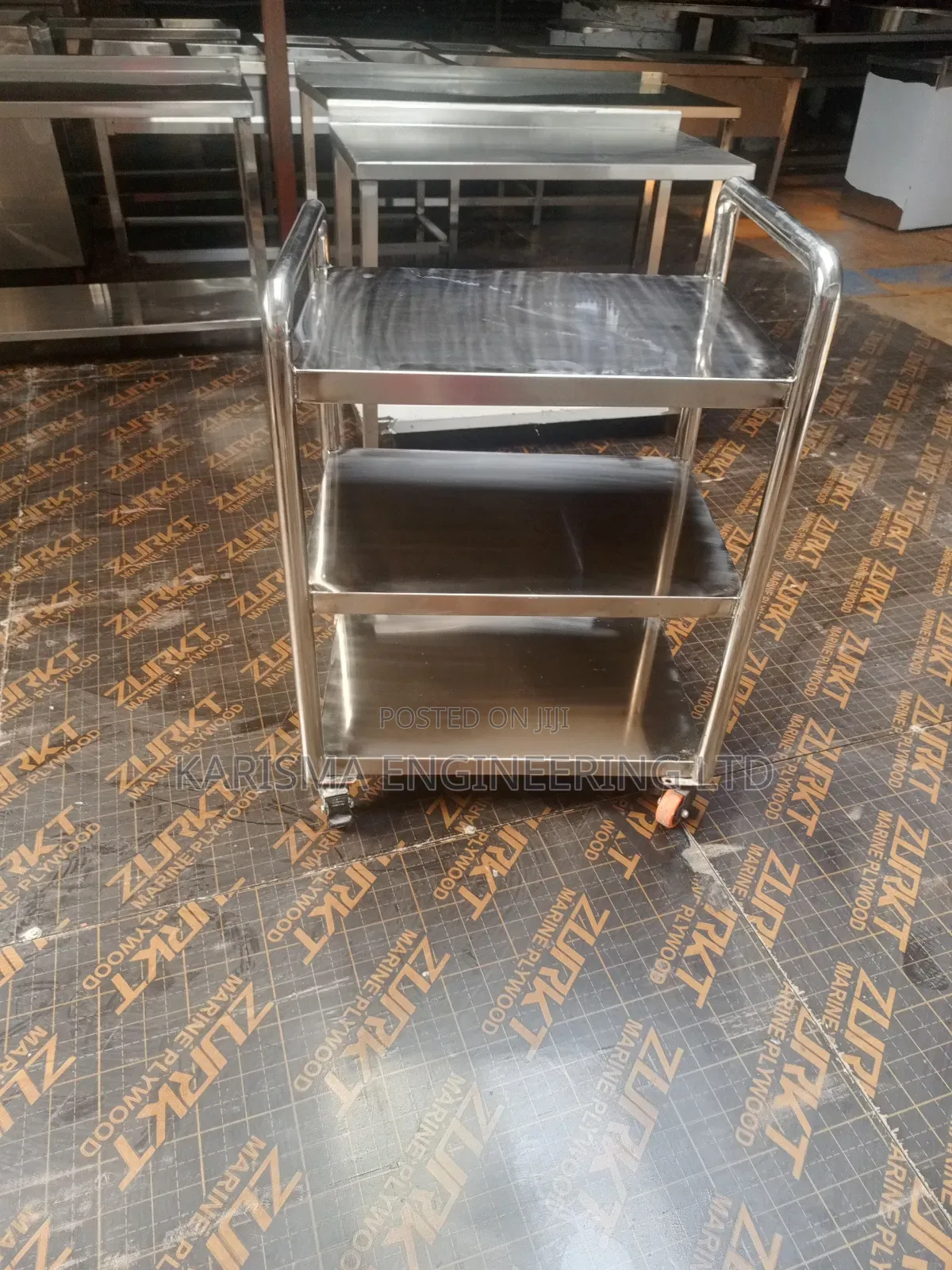 Stainless Steel Trolley