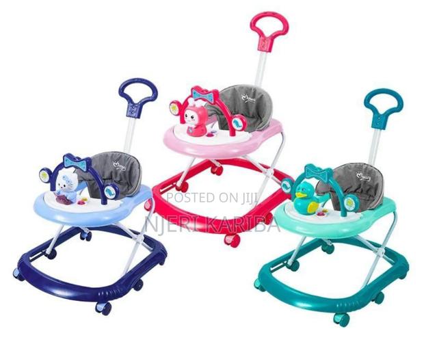 Musical Baby Walkers With a Push Handle - main view