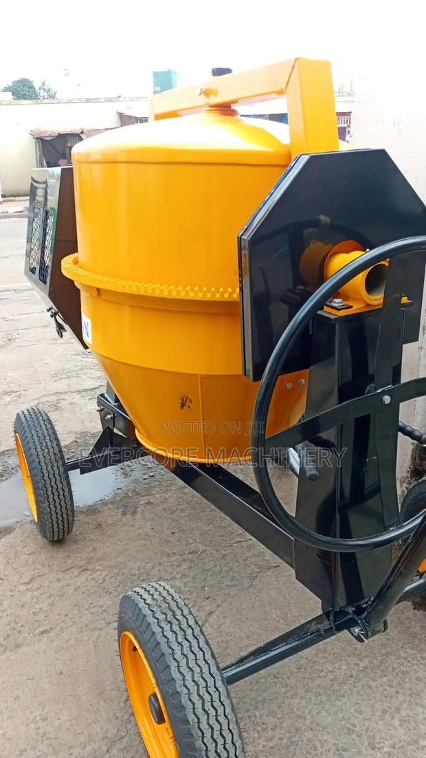Heavy Duty 400litres Concrete Mixer Machine Diesel Engine - thumbnail 2