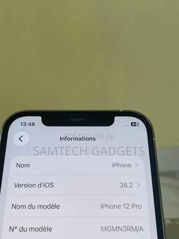 Apple iPhone 12 Pro 256 GB Silver - thumbnail 4