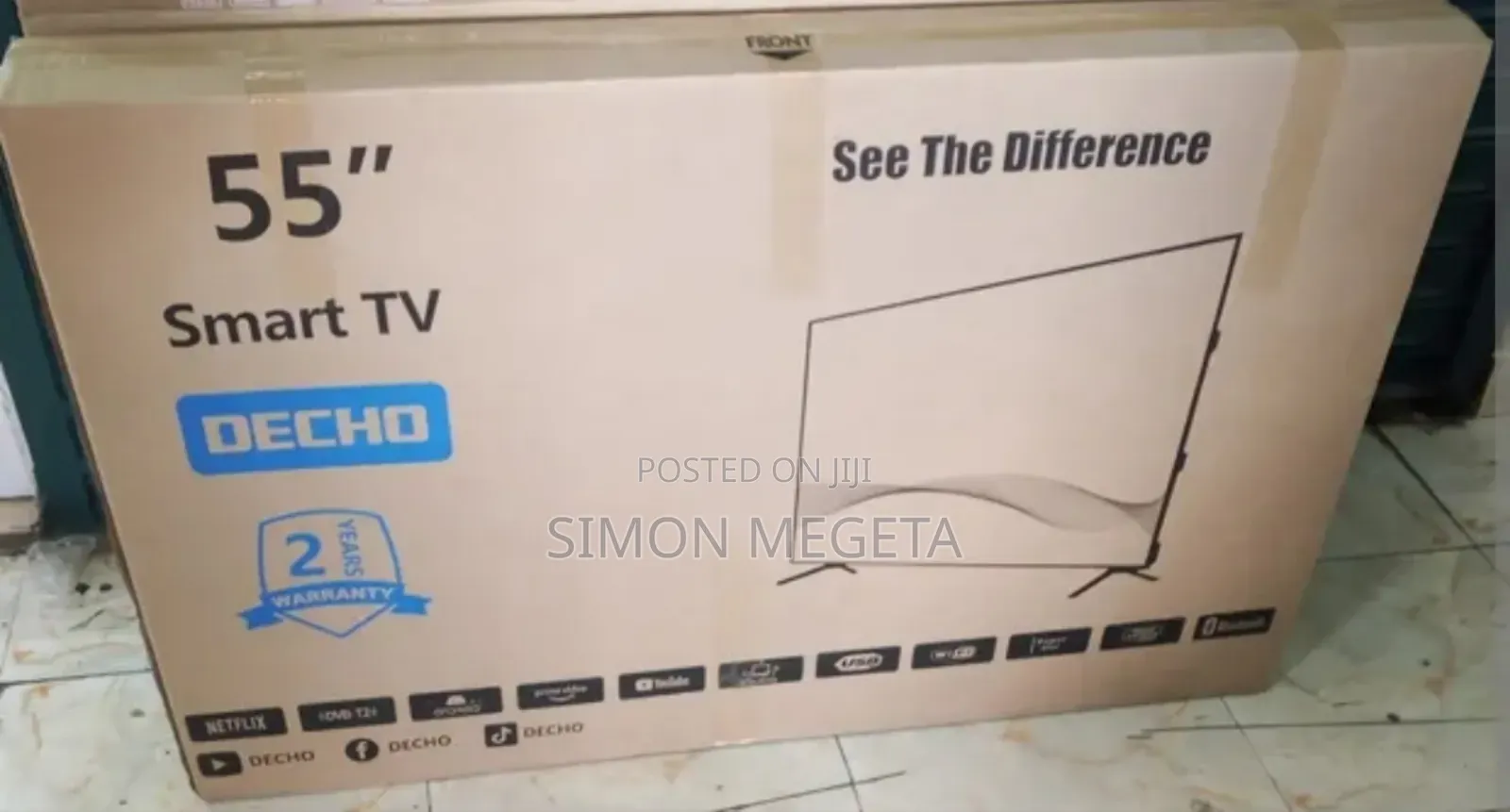 55 Inches Smart Android Decho Tv