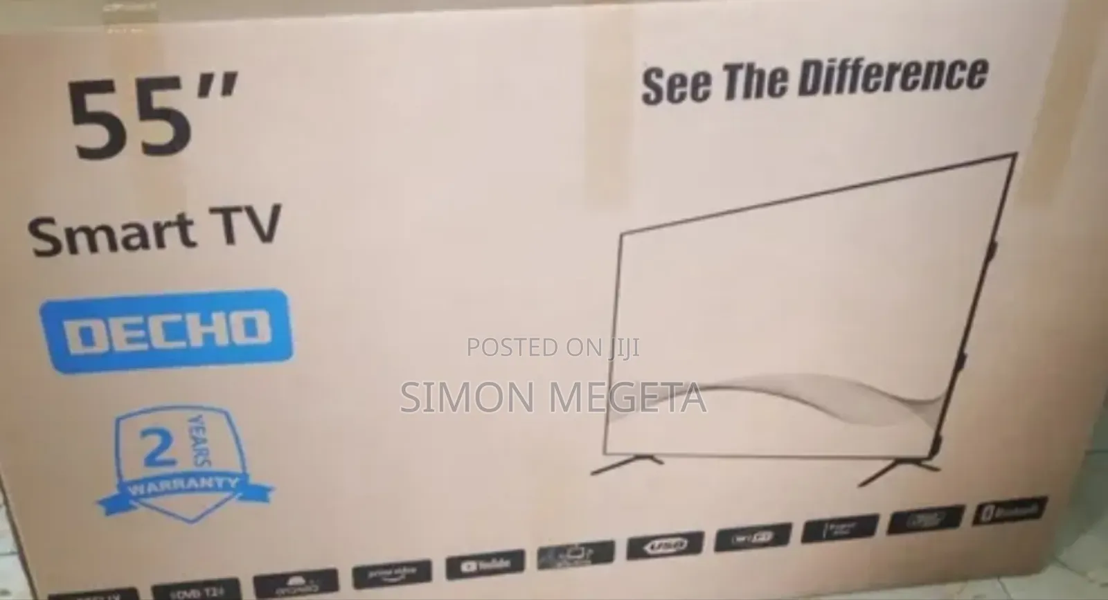55 Inches Smart Android Decho Tv