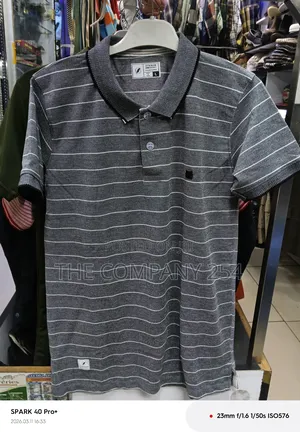 Quality Casual Cotton Collar Short Sleeved Polo T-Shirt Available