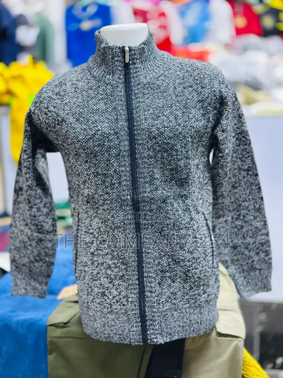 Quality Casual Zipper Men All Weather Official Sweater
