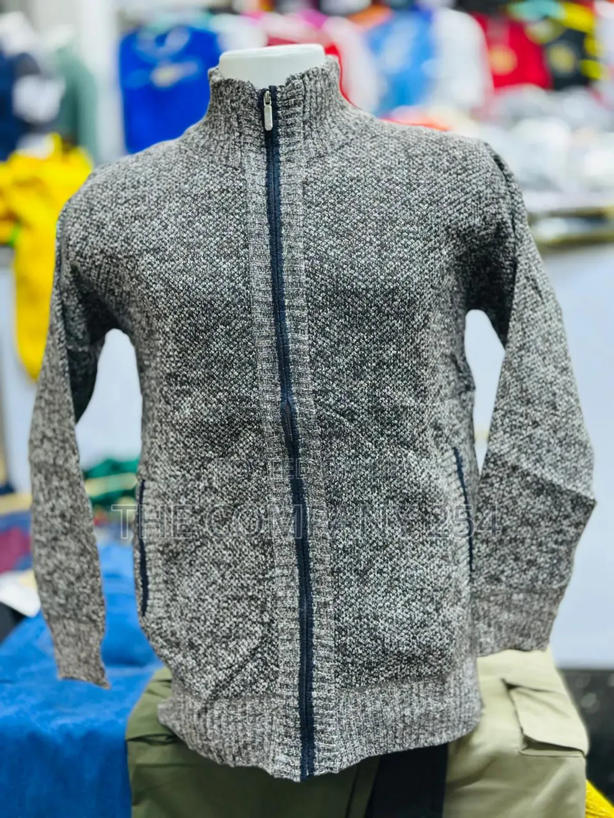 Quality Casual Zipper Men All Weather Official Sweater