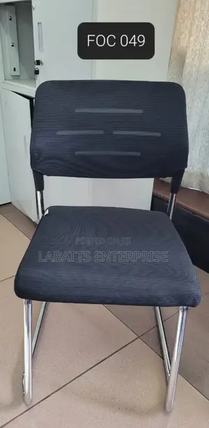Executive Leather Office Waiting Chair